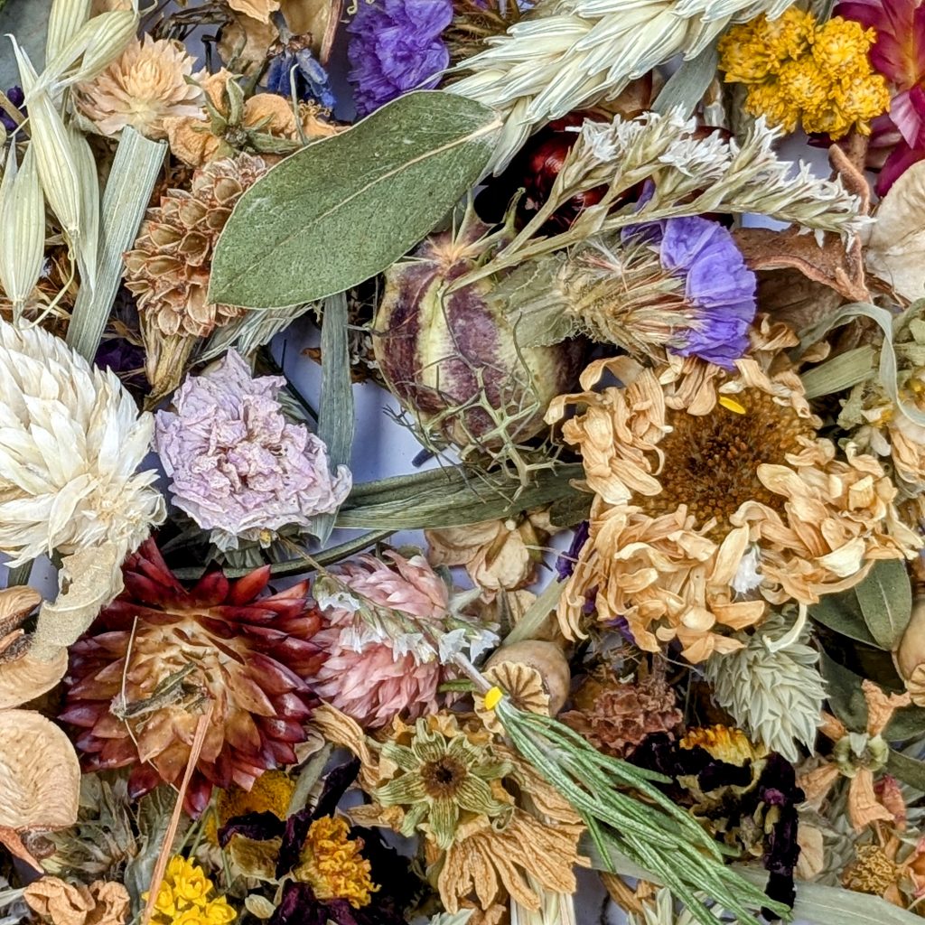 floral potpourri cottage garden