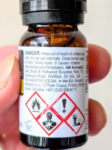 potpourri making safety